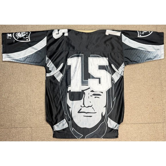Starter by J Plus Rare Vtg NFL Oakland Raiders Football Jersey Size XL - Picture 9 of 10